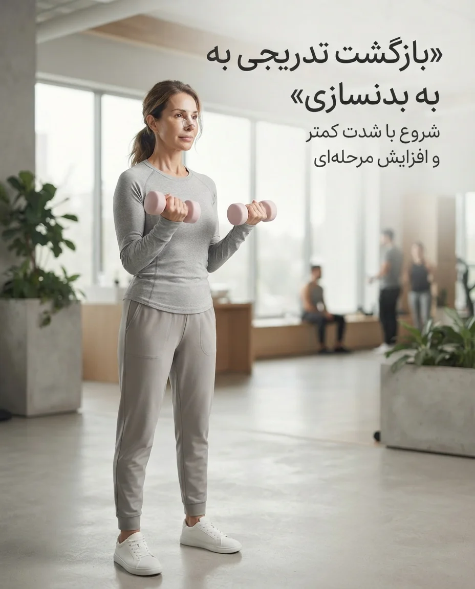بازگشت تدریجی به بدنسازی