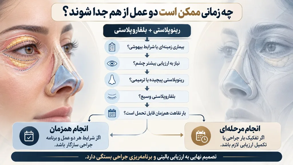 چه زمانی ممکن است دو عمل از هم جدا شوند؟